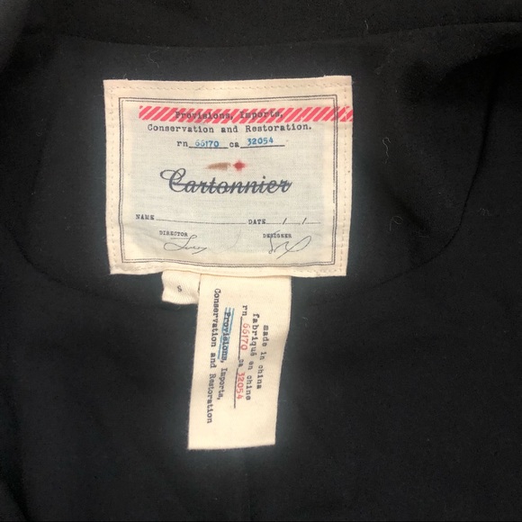 Cartonnier Sleeveless Trench Coat - Picture 4 of 6